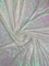 1 Yard Iridescent Unicorn White Sequin Fabric Polyester Shimmering Glitz 52/54 Inches Wide